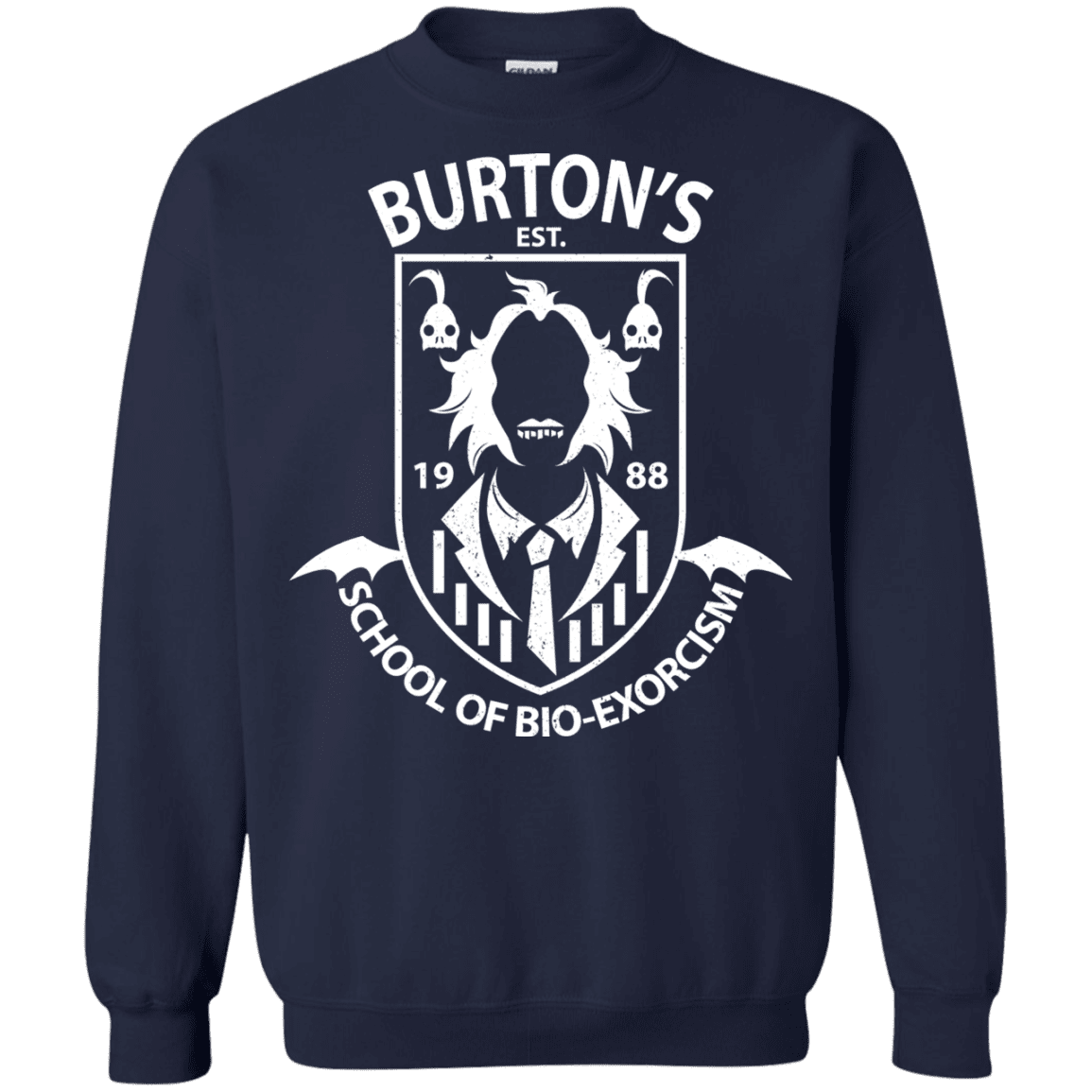 Sweatshirts Navy / Small Burtons School of Bio Exorcism Crewneck Sweatshirt