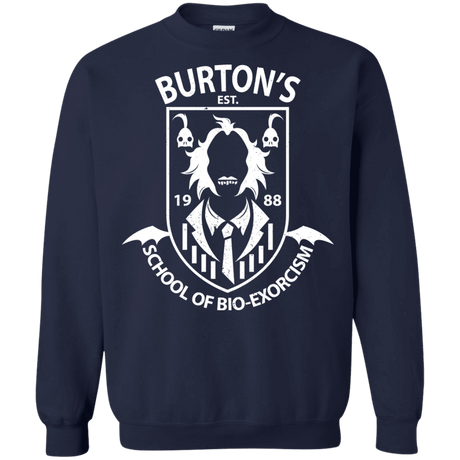 Sweatshirts Navy / Small Burtons School of Bio Exorcism Crewneck Sweatshirt