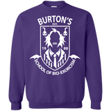 Sweatshirts Purple / Small Burtons School of Bio Exorcism Crewneck Sweatshirt