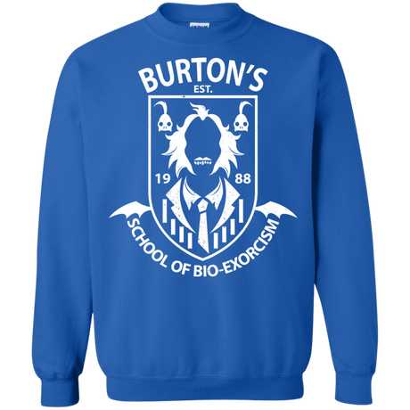 Sweatshirts Royal / Small Burtons School of Bio Exorcism Crewneck Sweatshirt