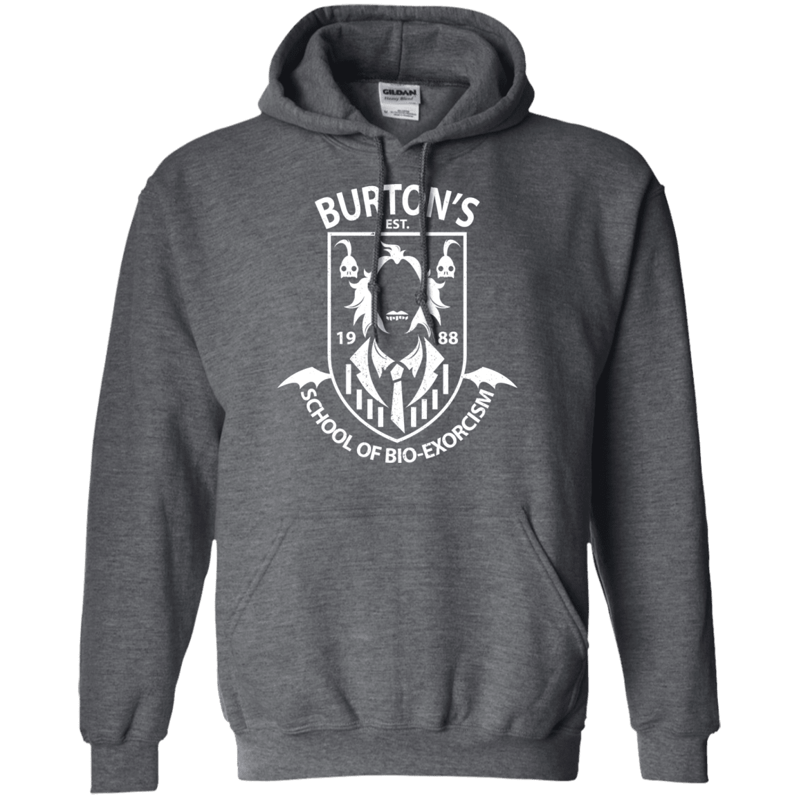 Sweatshirts Dark Heather / Small Burtons School of Bio Exorcism Pullover Hoodie