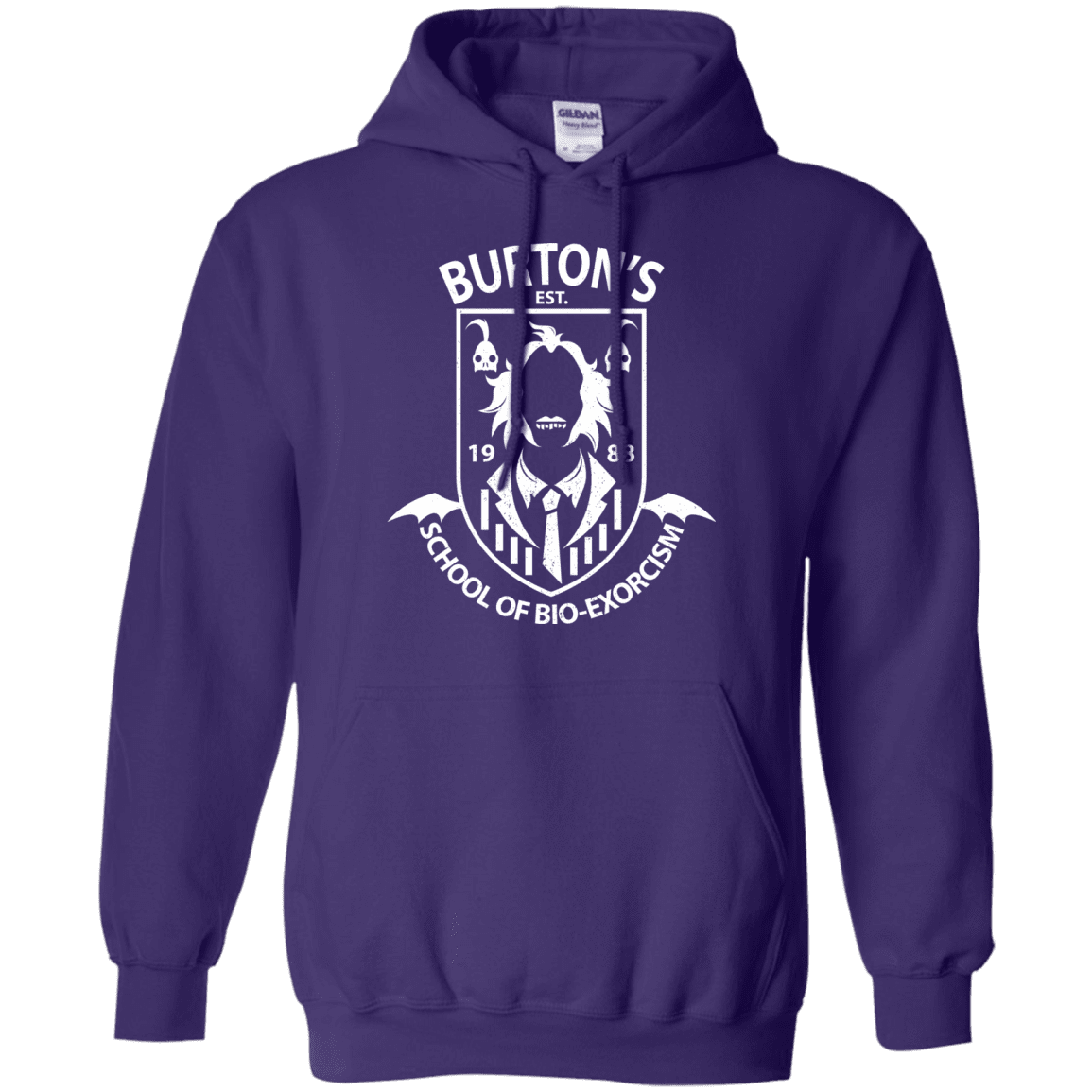 Sweatshirts Purple / Small Burtons School of Bio Exorcism Pullover Hoodie