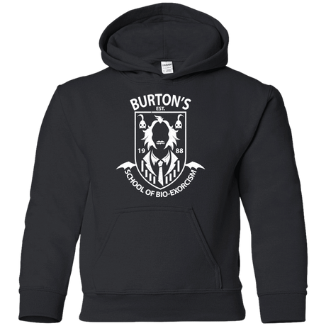 Sweatshirts Black / YS Burtons School of Bio Exorcism Youth Hoodie