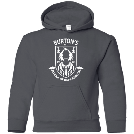 Sweatshirts Charcoal / YS Burtons School of Bio Exorcism Youth Hoodie