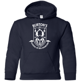 Sweatshirts Navy / YS Burtons School of Bio Exorcism Youth Hoodie
