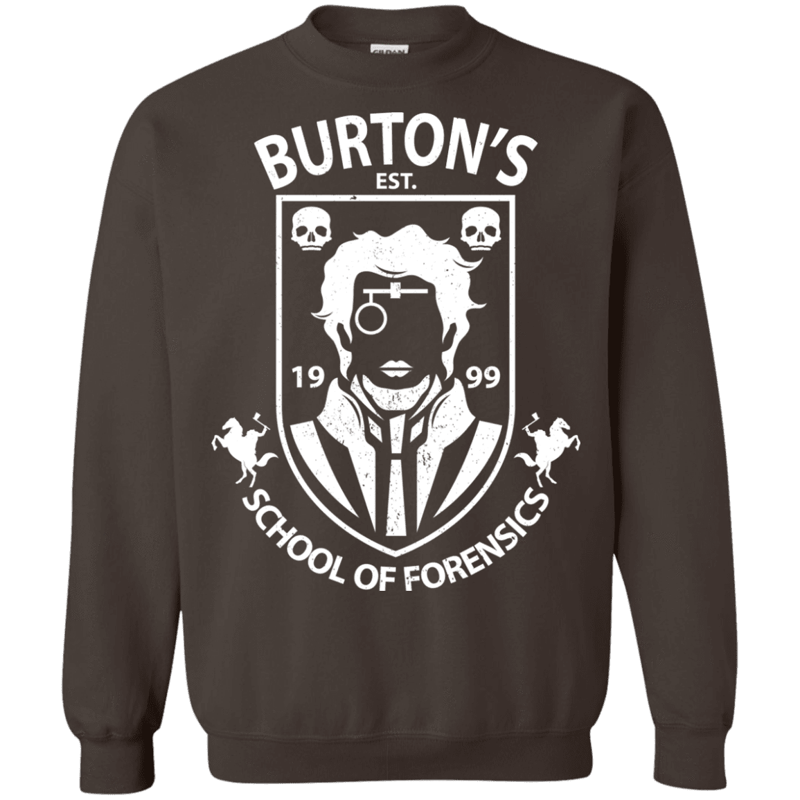 Sweatshirts Dark Chocolate / Small Burtons School of Forensics Crewneck Sweatshirt