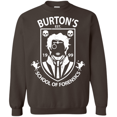 Sweatshirts Dark Chocolate / Small Burtons School of Forensics Crewneck Sweatshirt