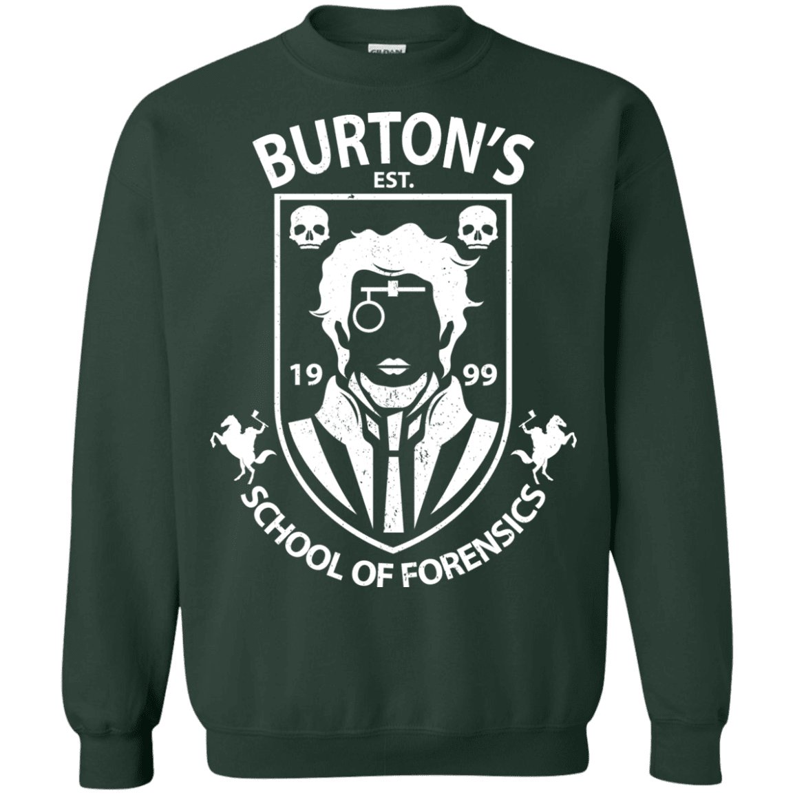 Sweatshirts Forest Green / Small Burtons School of Forensics Crewneck Sweatshirt