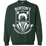 Sweatshirts Forest Green / Small Burtons School of Forensics Crewneck Sweatshirt