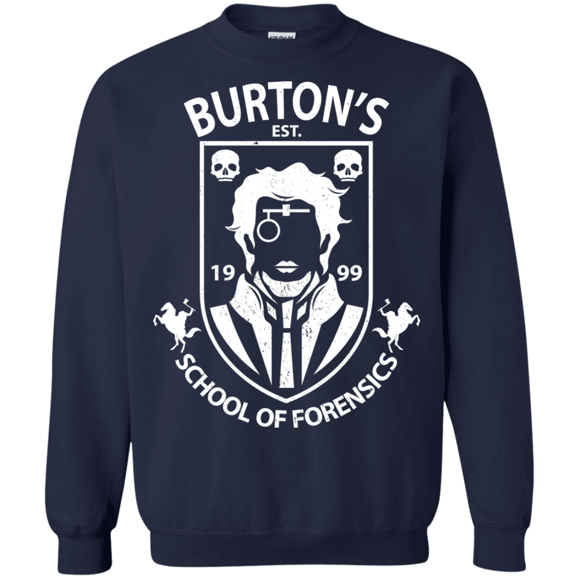 Sweatshirts Navy / Small Burtons School of Forensics Crewneck Sweatshirt