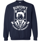 Sweatshirts Navy / Small Burtons School of Forensics Crewneck Sweatshirt