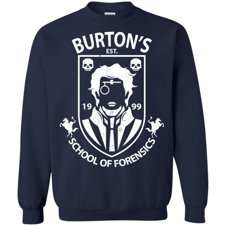 Sweatshirts Navy / Small Burtons School of Forensics Crewneck Sweatshirt