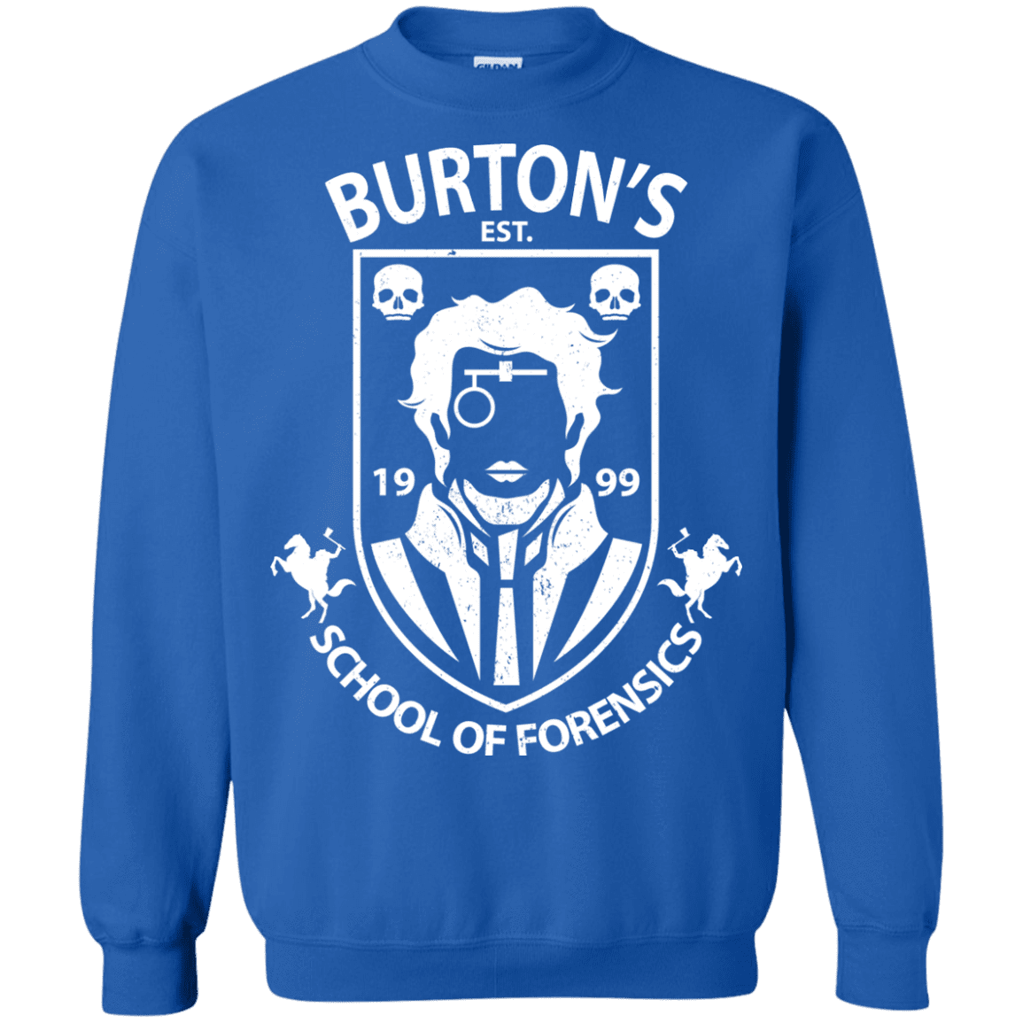 Sweatshirts Royal / Small Burtons School of Forensics Crewneck Sweatshirt