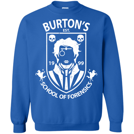 Sweatshirts Royal / Small Burtons School of Forensics Crewneck Sweatshirt