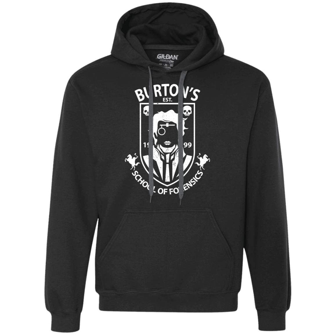 Sweatshirts Black / Small Burtons School of Forensics Premium Fleece Hoodie