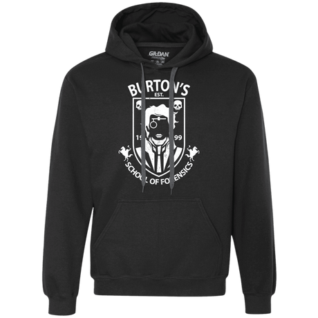 Sweatshirts Black / Small Burtons School of Forensics Premium Fleece Hoodie