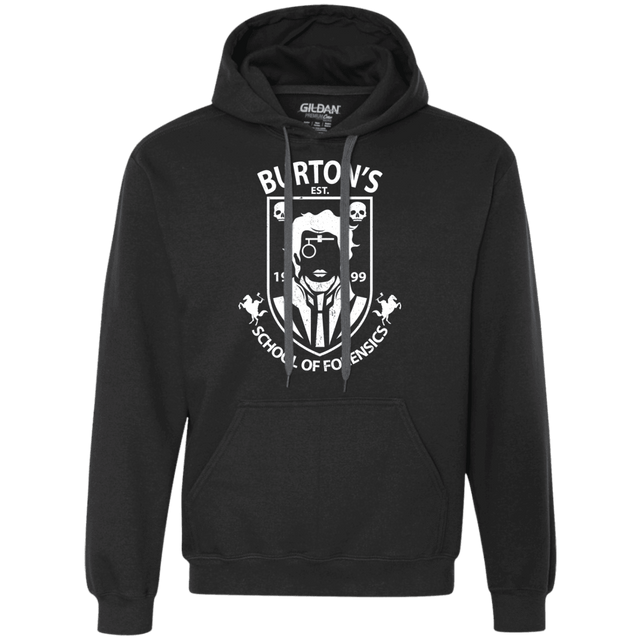 Sweatshirts Black / Small Burtons School of Forensics Premium Fleece Hoodie