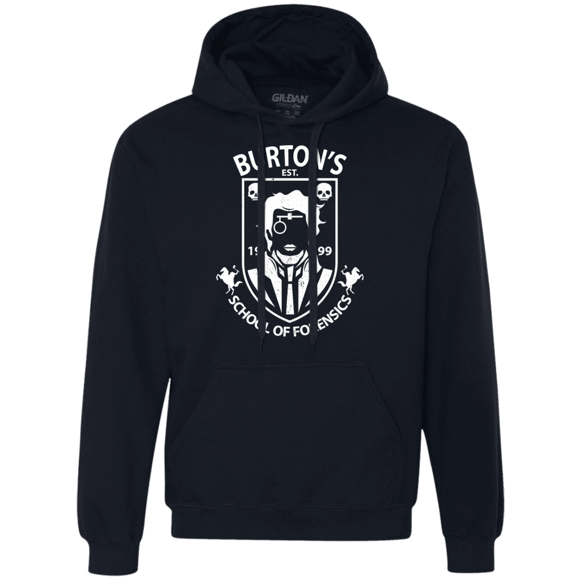 Sweatshirts Navy / Small Burtons School of Forensics Premium Fleece Hoodie