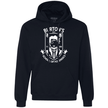 Sweatshirts Navy / Small Burtons School of Forensics Premium Fleece Hoodie