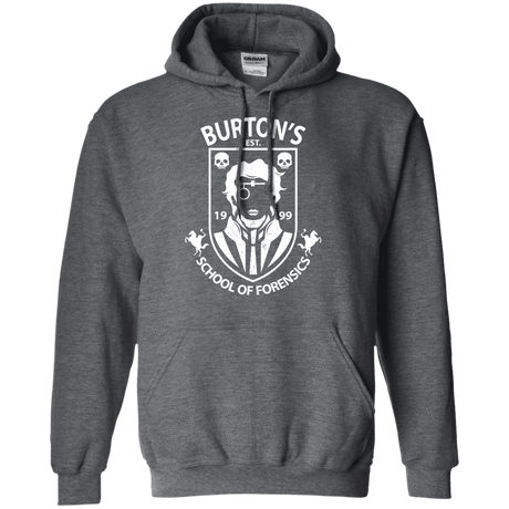 Sweatshirts Dark Heather / Small Burtons School of Forensics Pullover Hoodie