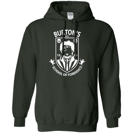 Sweatshirts Forest Green / Small Burtons School of Forensics Pullover Hoodie