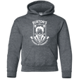 Sweatshirts Dark Heather / YS Burtons School of Forensics Youth Hoodie