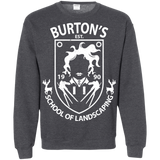 Sweatshirts Dark Heather / Small Burtons School of Landscaping Crewneck Sweatshirt