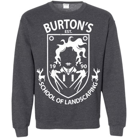 Sweatshirts Dark Heather / Small Burtons School of Landscaping Crewneck Sweatshirt