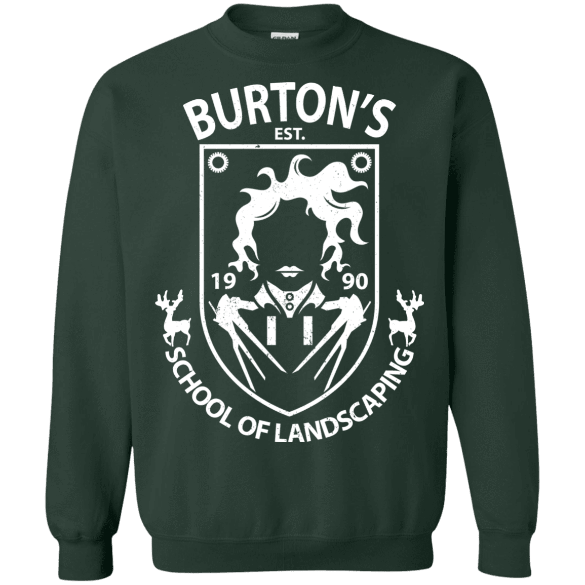 Sweatshirts Forest Green / Small Burtons School of Landscaping Crewneck Sweatshirt