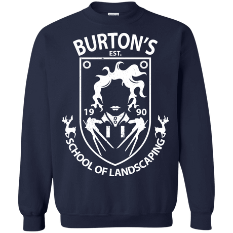 Sweatshirts Navy / Small Burtons School of Landscaping Crewneck Sweatshirt