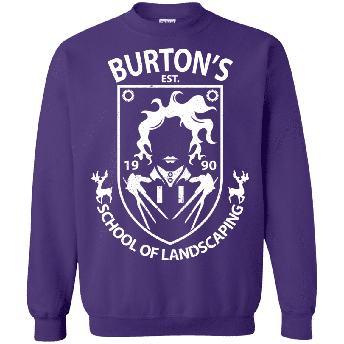 Sweatshirts Purple / Small Burtons School of Landscaping Crewneck Sweatshirt