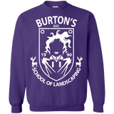 Sweatshirts Purple / Small Burtons School of Landscaping Crewneck Sweatshirt