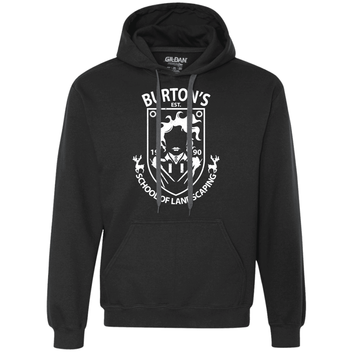 Sweatshirts Black / Small Burtons School of Landscaping Premium Fleece Hoodie