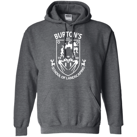 Sweatshirts Dark Heather / Small Burtons School of Landscaping Pullover Hoodie