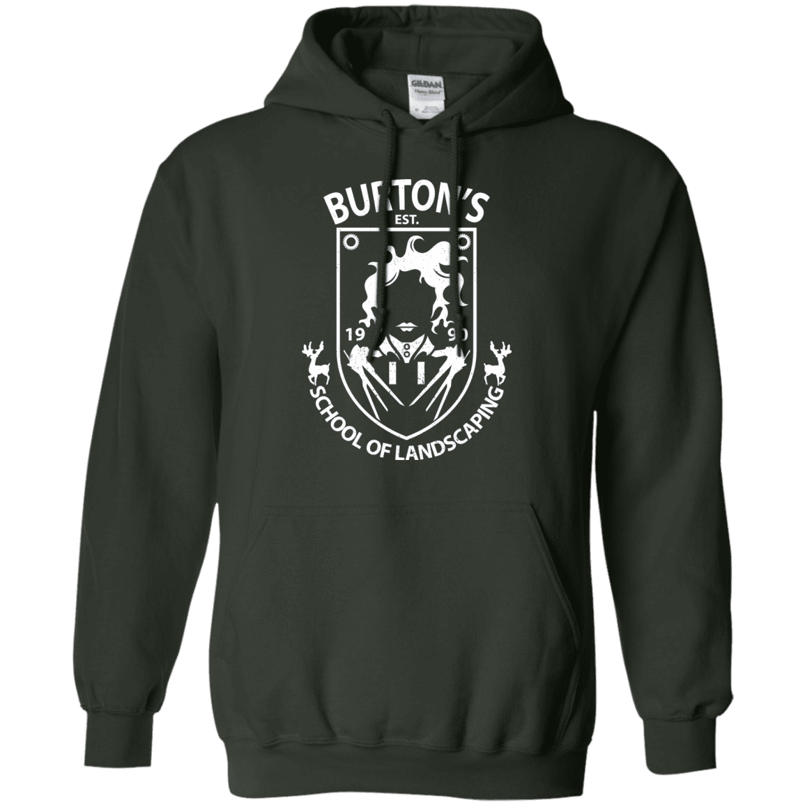 Sweatshirts Forest Green / Small Burtons School of Landscaping Pullover Hoodie