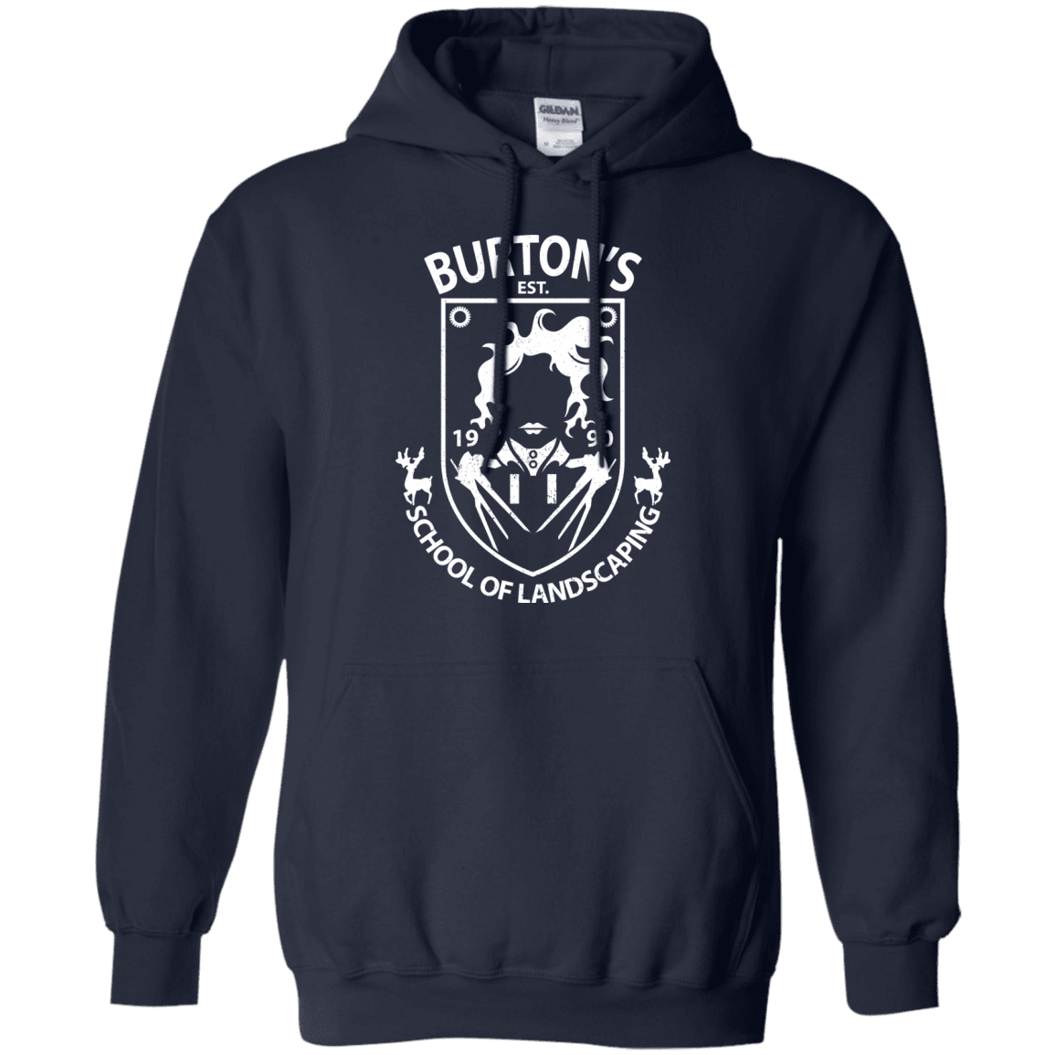 Sweatshirts Navy / Small Burtons School of Landscaping Pullover Hoodie