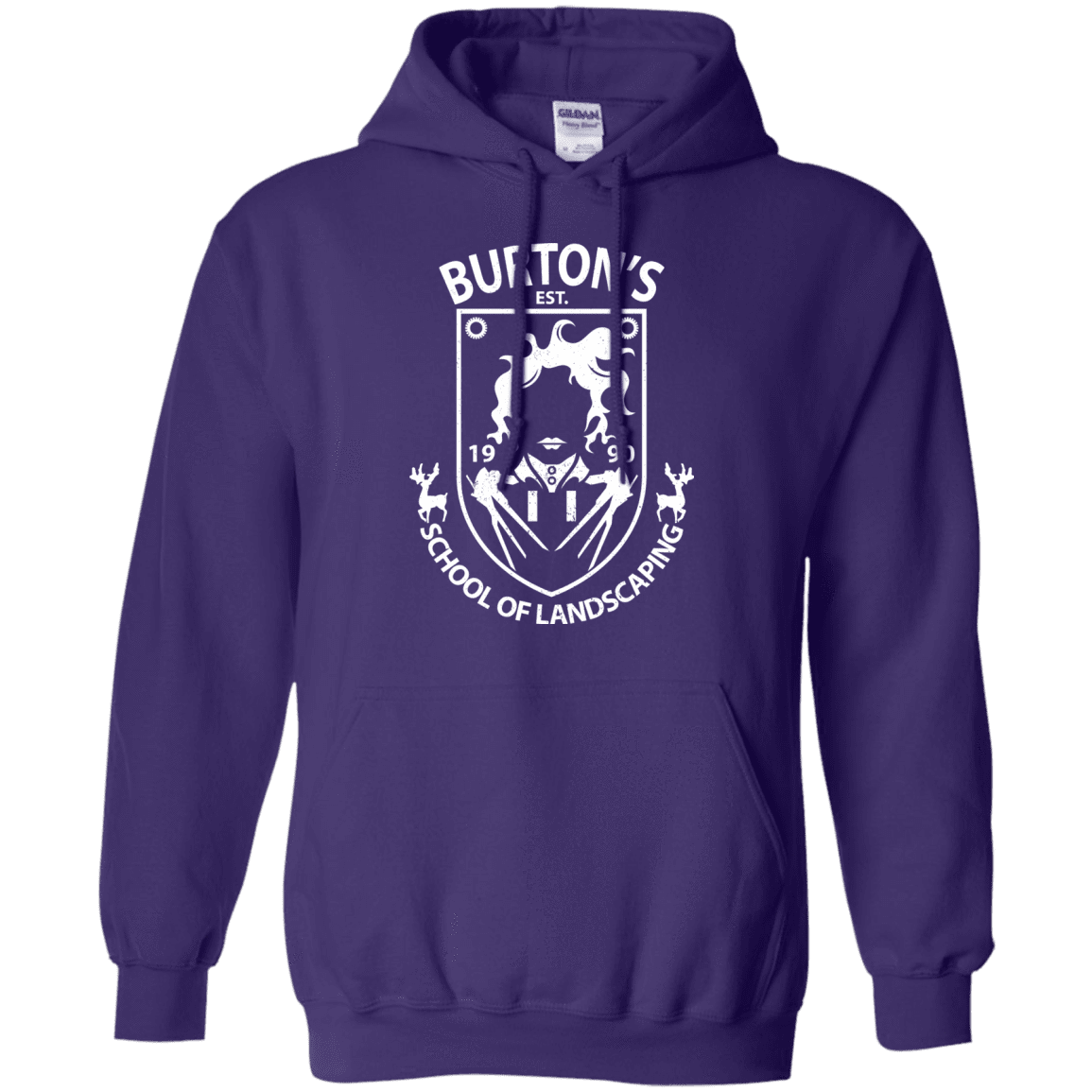 Sweatshirts Purple / Small Burtons School of Landscaping Pullover Hoodie