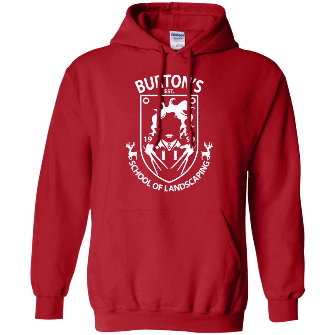 Sweatshirts Red / Small Burtons School of Landscaping Pullover Hoodie