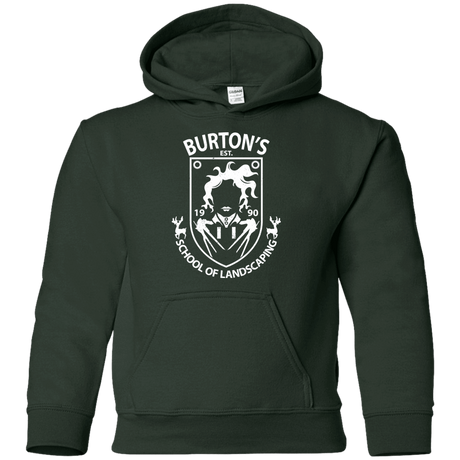 Sweatshirts Forest Green / YS Burtons School of Landscaping Youth Hoodie