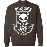 Sweatshirts Dark Chocolate / Small Burtons School of Nightmares Crewneck Sweatshirt