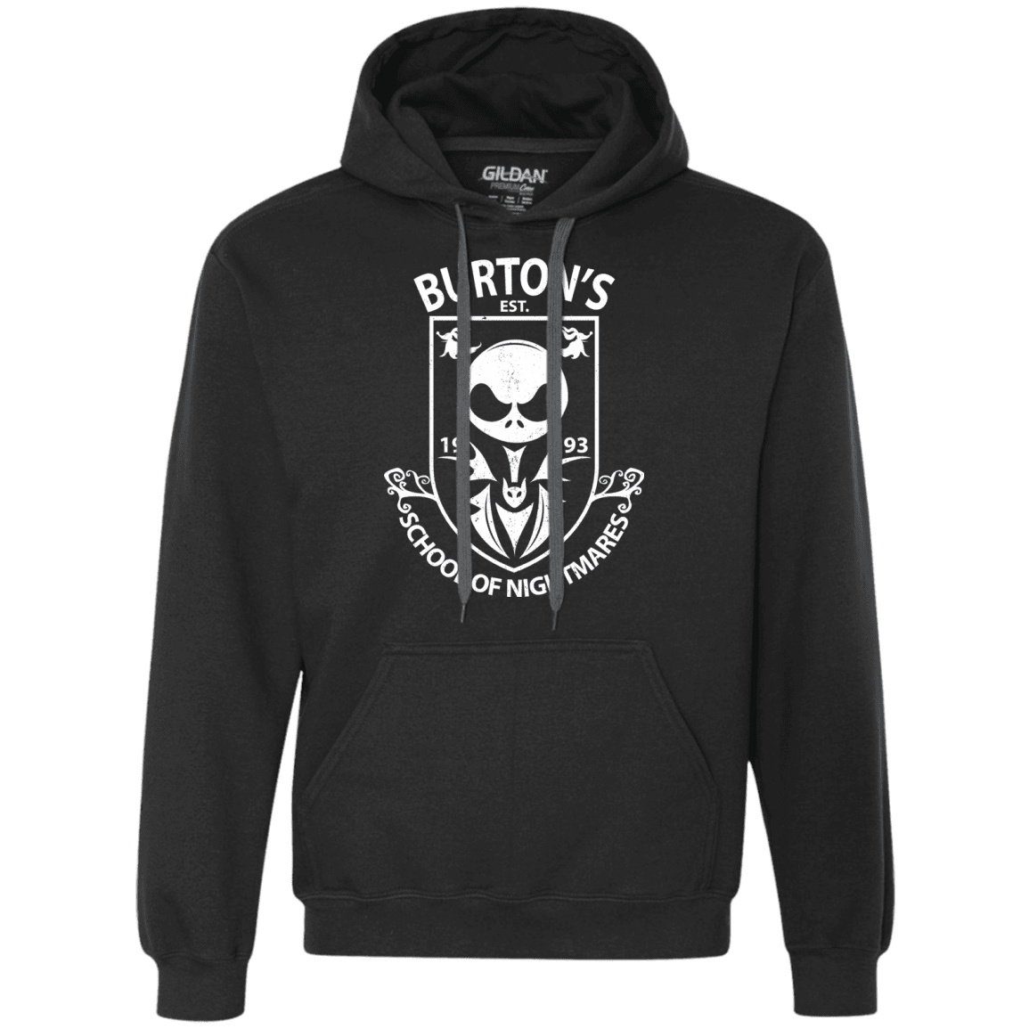 Sweatshirts Black / Small Burtons School of Nightmares Premium Fleece Hoodie