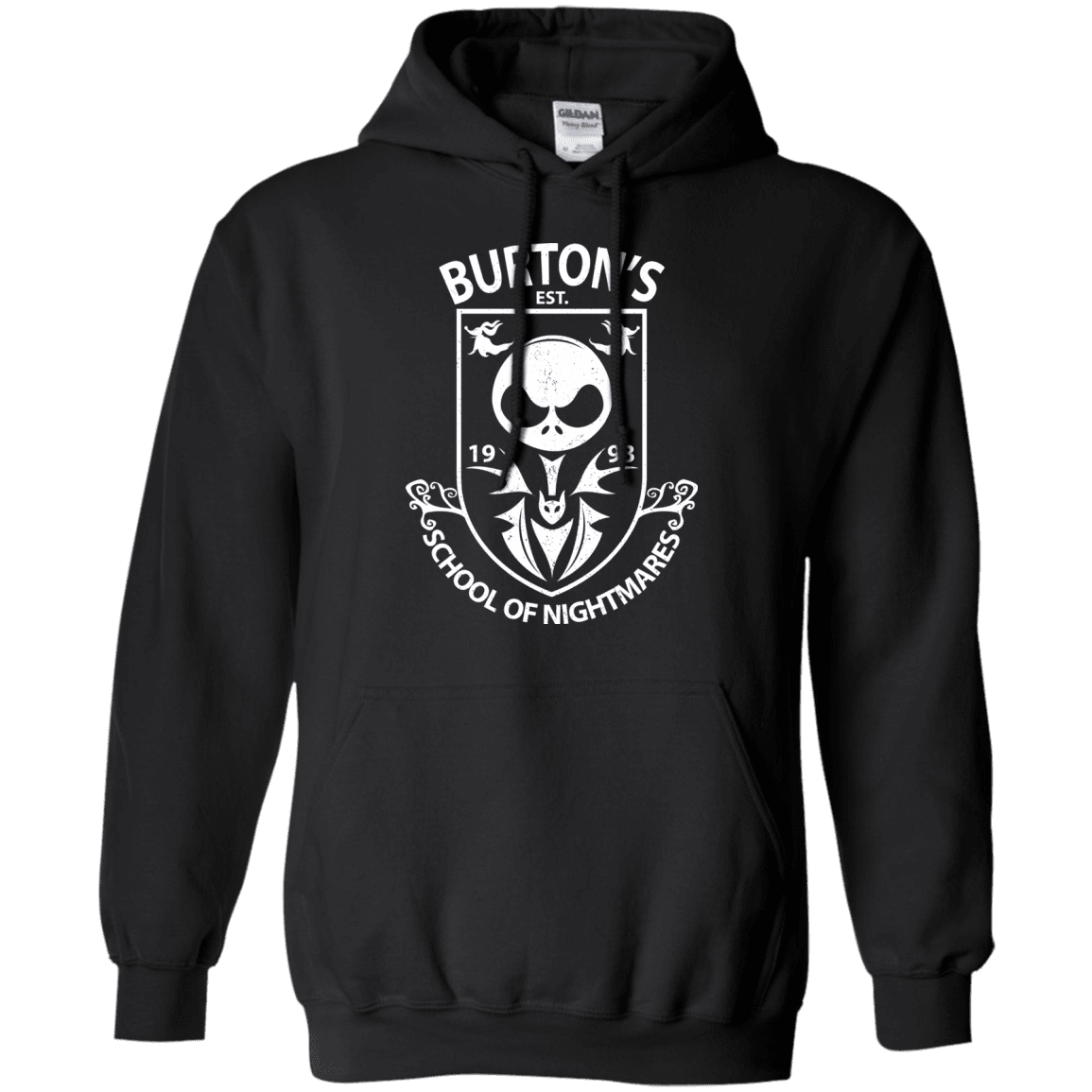 Sweatshirts Black / Small Burtons School of Nightmares Pullover Hoodie