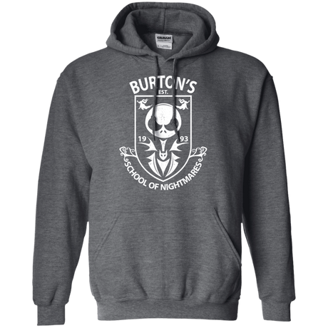 Sweatshirts Dark Heather / Small Burtons School of Nightmares Pullover Hoodie