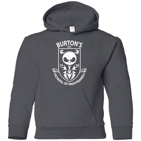 Sweatshirts Charcoal / YS Burtons School of Nightmares Youth Hoodie