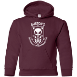 Sweatshirts Maroon / YS Burtons School of Nightmares Youth Hoodie
