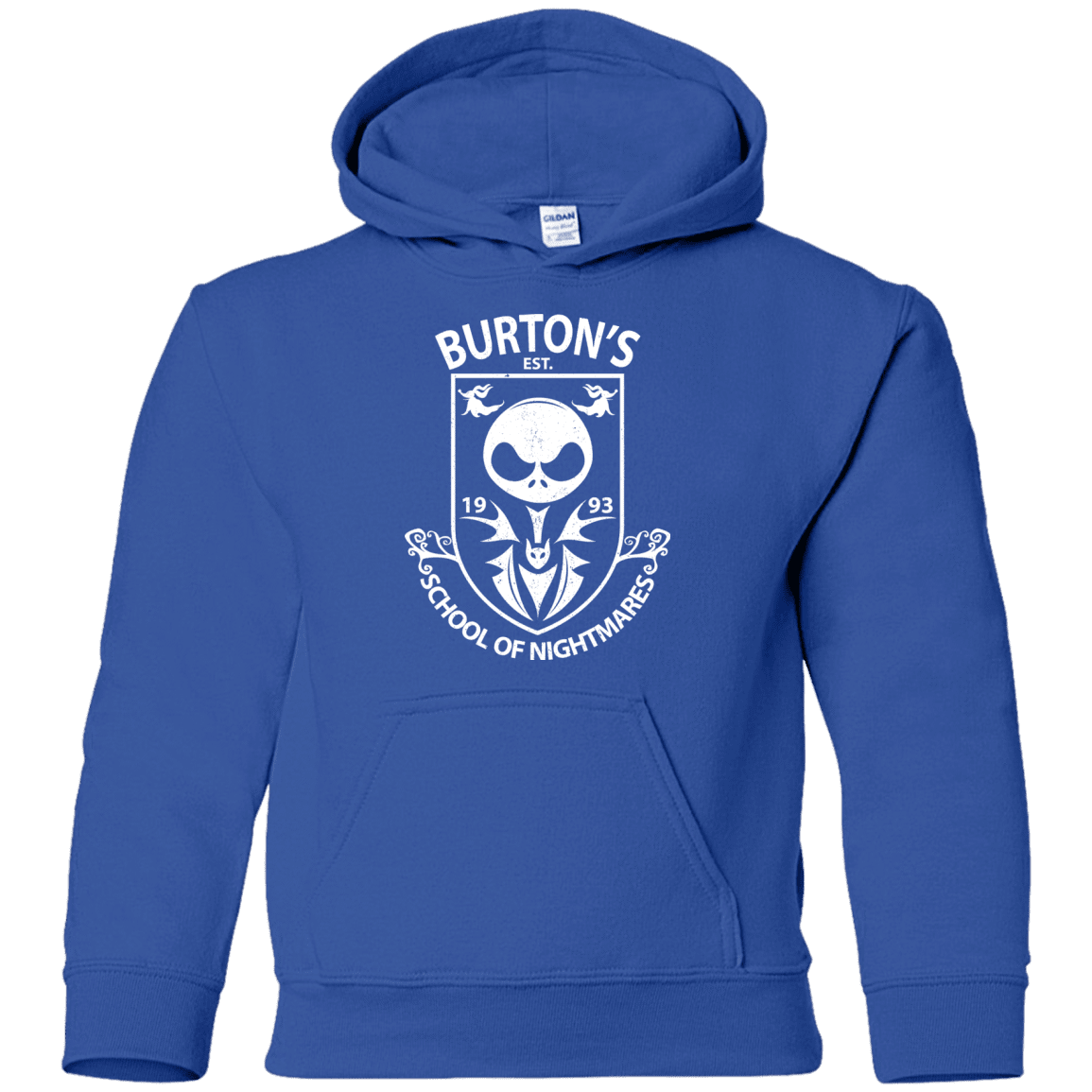 Sweatshirts Royal / YS Burtons School of Nightmares Youth Hoodie