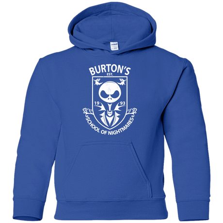 Sweatshirts Royal / YS Burtons School of Nightmares Youth Hoodie