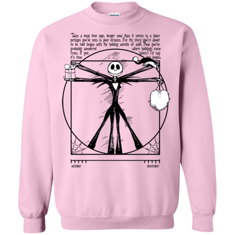 Sweatshirts Light Pink / Small Burtruvian Man Crewneck Sweatshirt