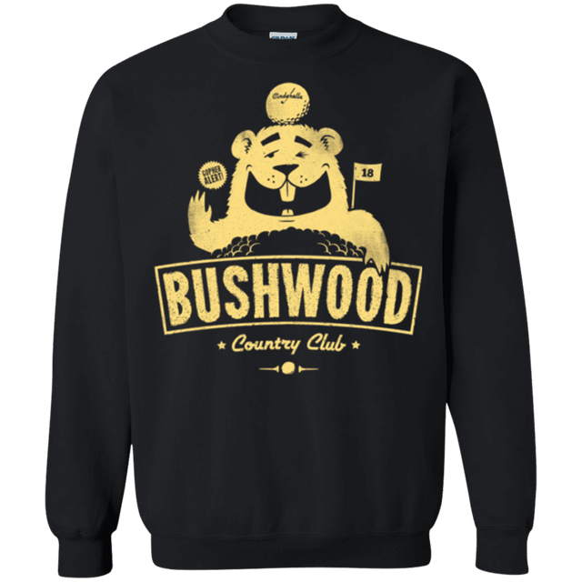 Sweatshirts Black / Small Bushwood Crewneck Sweatshirt