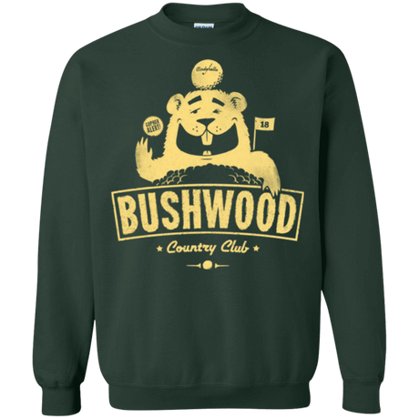 Sweatshirts Forest Green / Small Bushwood Crewneck Sweatshirt